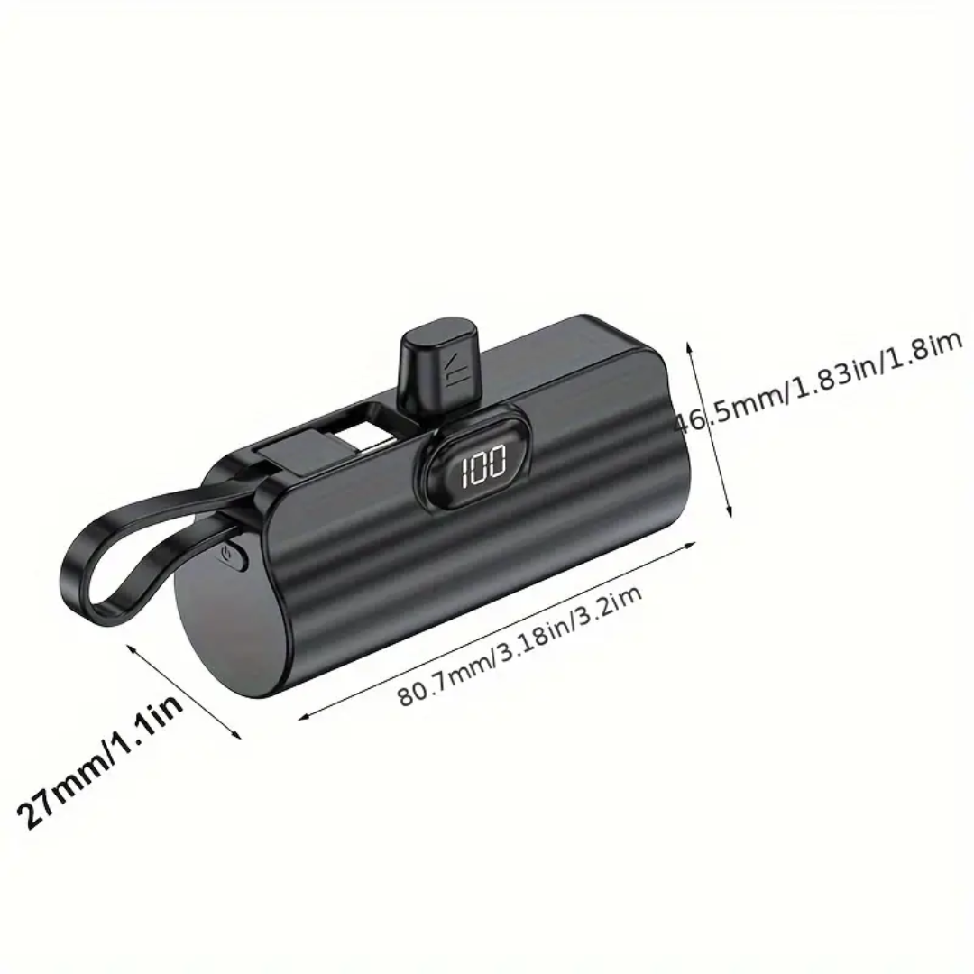 Cargador Portátil Mini Energía de Bolsillo