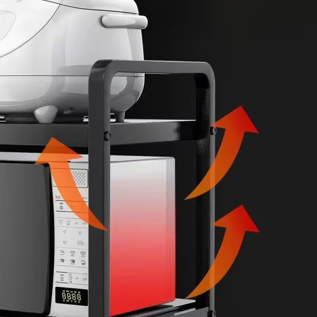 Estantería de Almacenamiento de Cocina Expandible de 2 Niveles