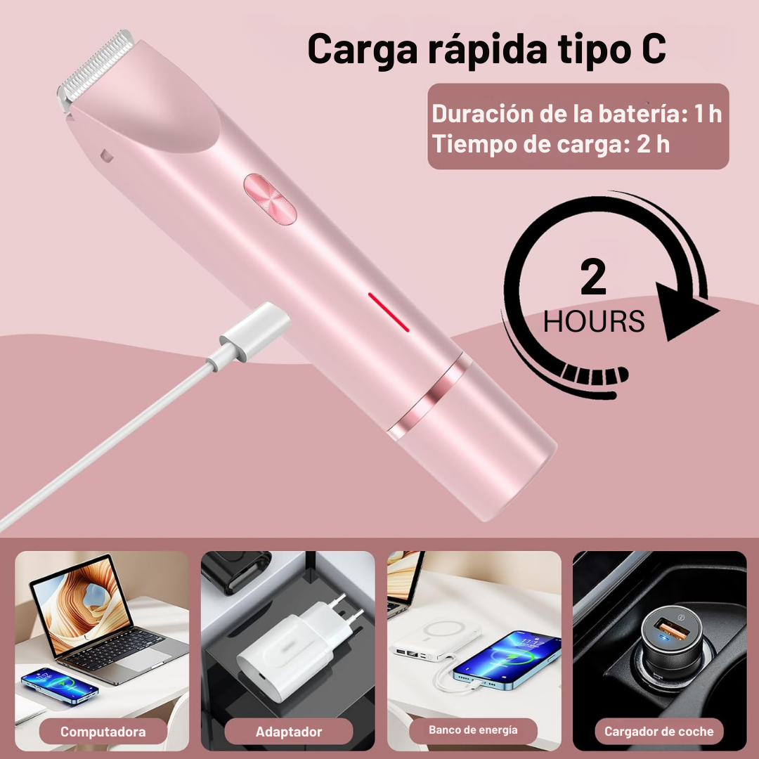 Rasuradora Corporal para Mujeres una Piel Suave y Sin Irritación®