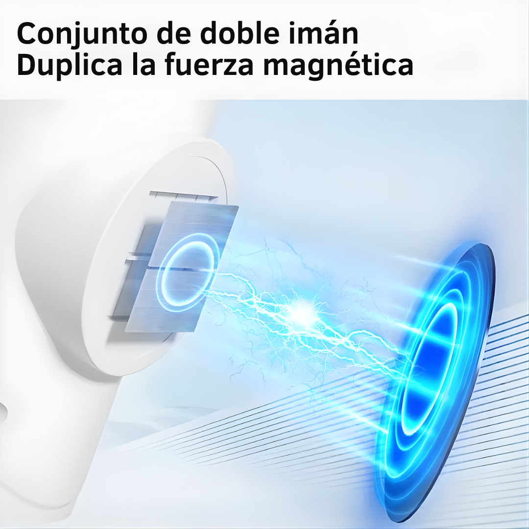 Luminaria led magnética con sensor de movimiento para interiores y exteriores