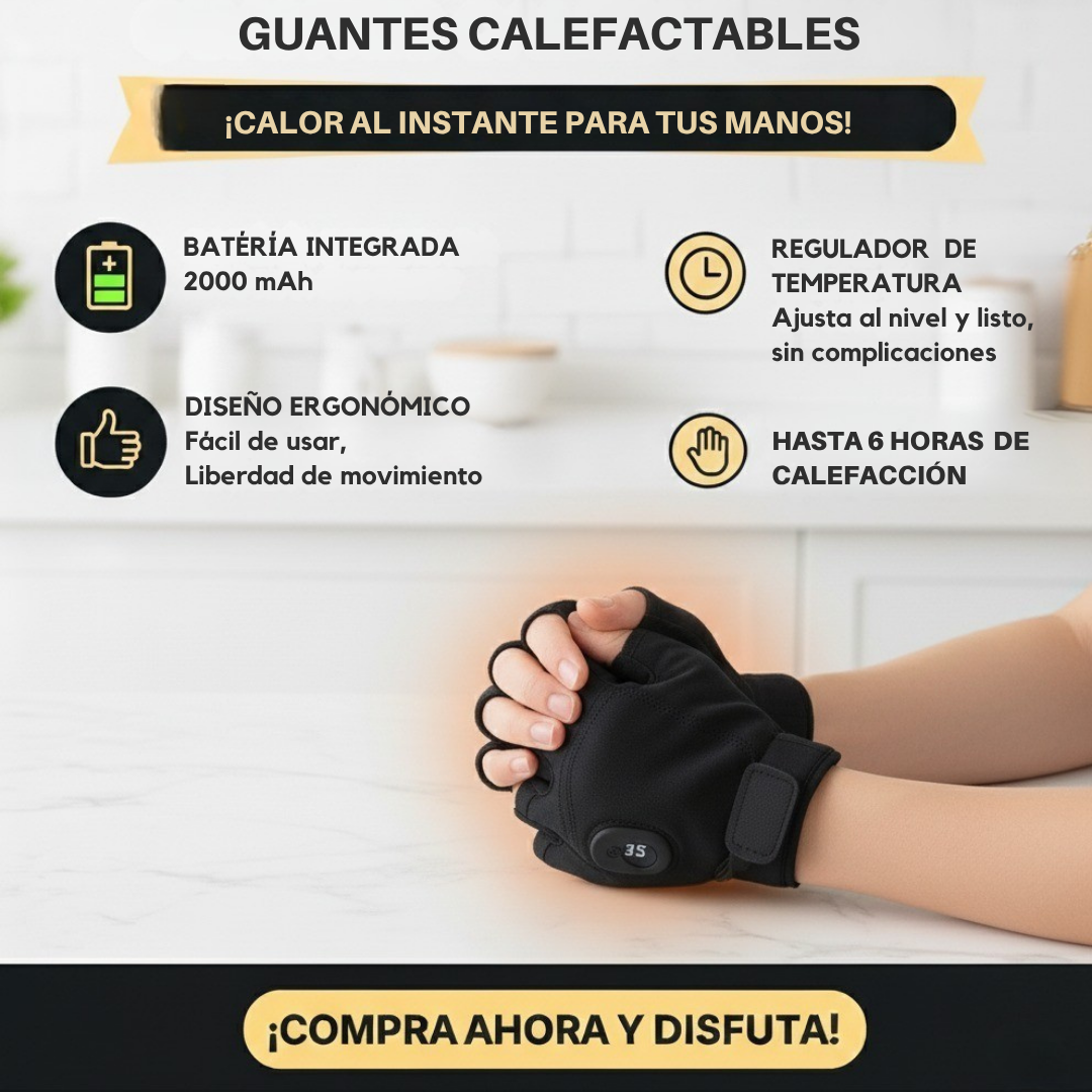 Guantes Calefactable para Máximo Confort y Bienestar