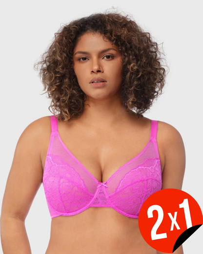 Sujetador con Aros de Encaje (OFERTA 2X1)