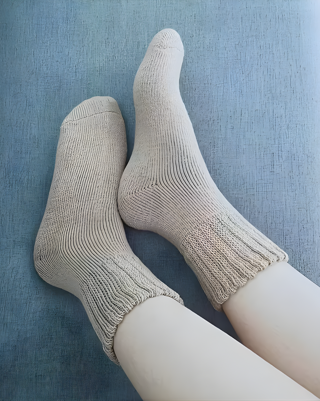 Calcetines de Punto con Forro de Felpa para Máximo Confort