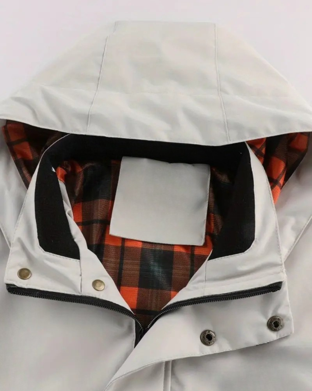 Chaqueta con capucha y cremallera completa para hombre