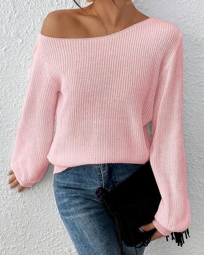 Suéter elegante de punto para mujer