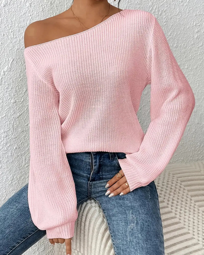 Suéter elegante de punto para mujer