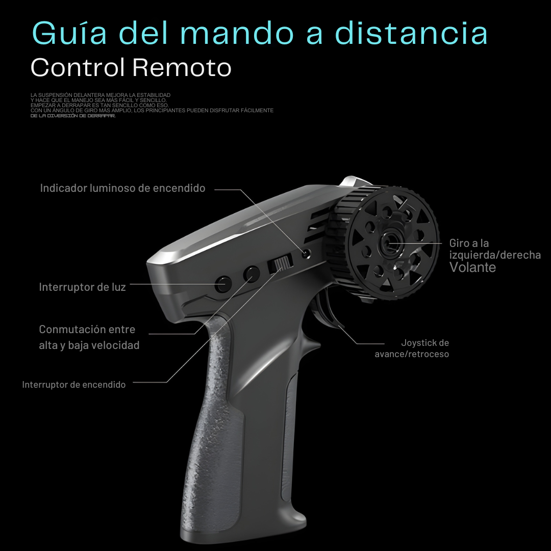 Coche de control remoto RC Drifter GT