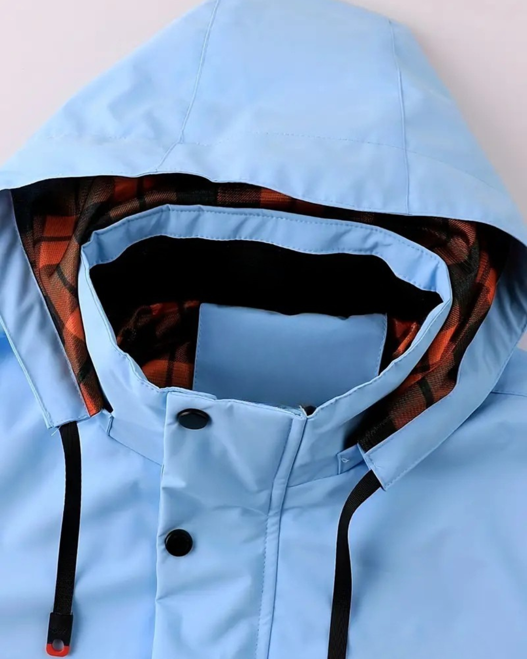 Chaqueta con capucha y cremallera completa para hombre