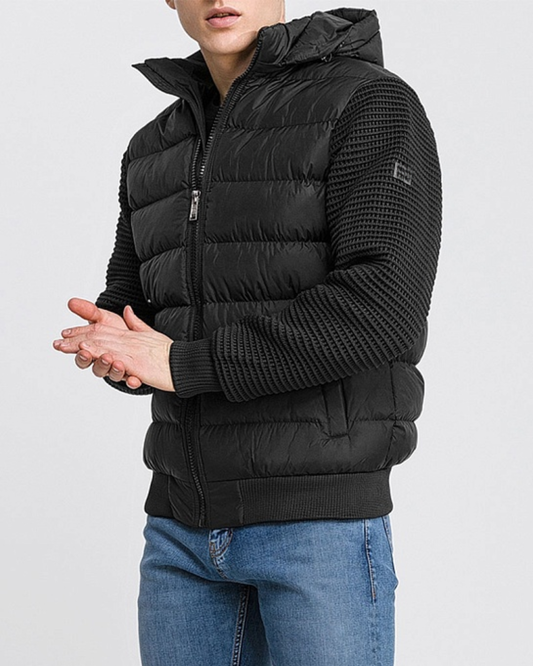 Chaqueta con Mangas de Punto Estilo Oversize para Hombre