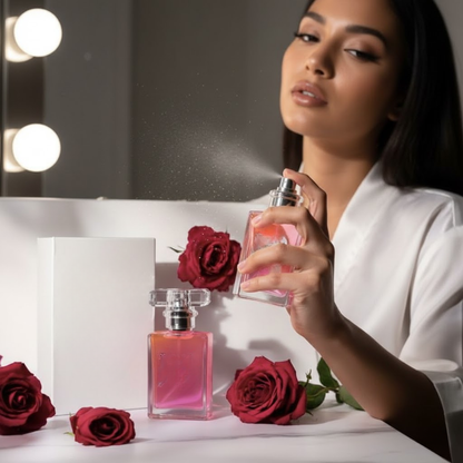 Perfume Corporal de Feromonas Atracción y Confianza Irresistible Para Mujer 100ml®