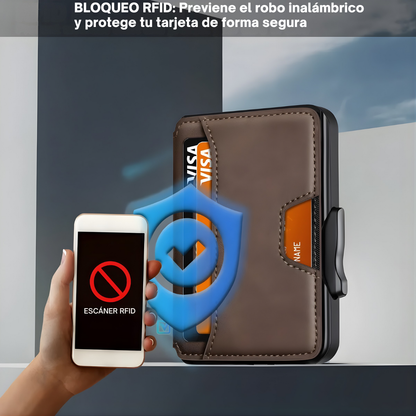 Billetera Compacta con Máxima Protección Antirrobo®