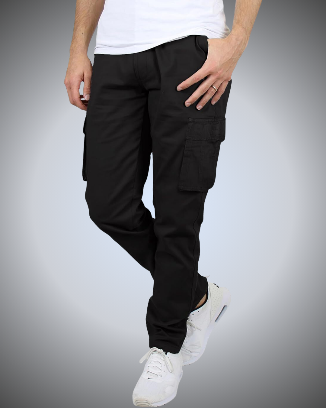 Pantalón Cargo Elástico para Hombre®