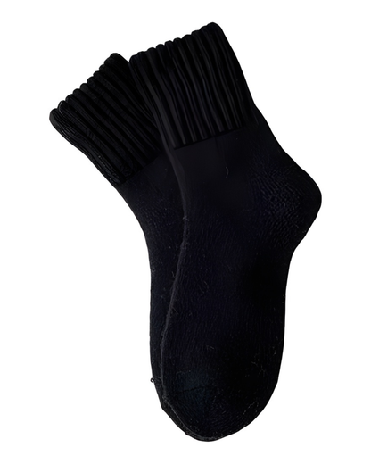 Calcetines de Punto con Forro de Felpa para Máximo Confort