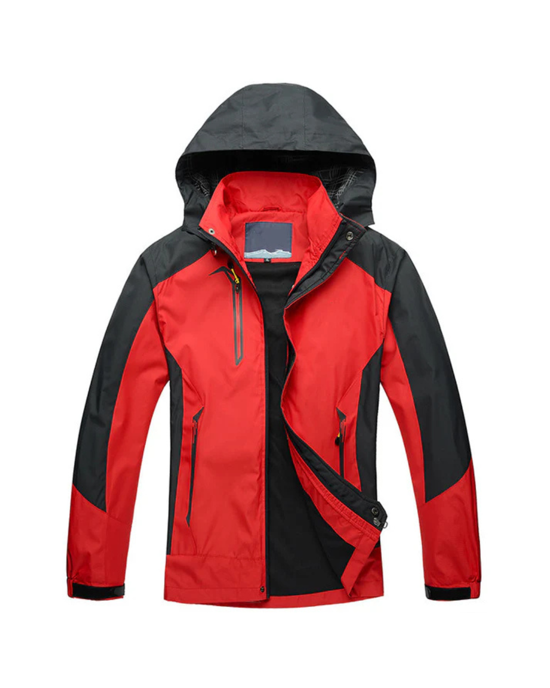 Chaqueta Rompevientos Impermeable con Capucha