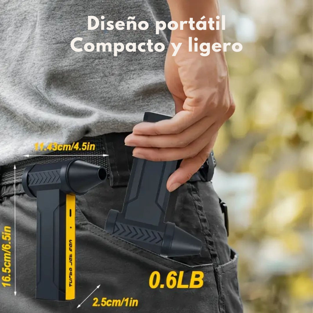 Soplador turbo jet portátil
