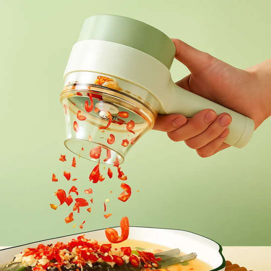 Picadora/Trituradora de Cocina Eléctrica Multifunción Recargable USB