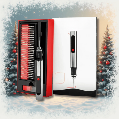 Mini-Taladro Grabador Eléctrico de Precisión Recargable