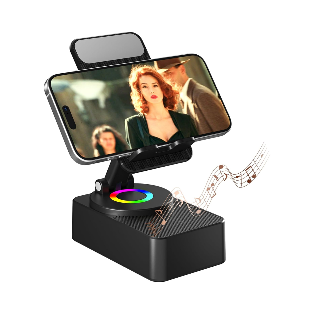 Soporte para Teléfono con Altavoz Bluetooth Inalámbrico®