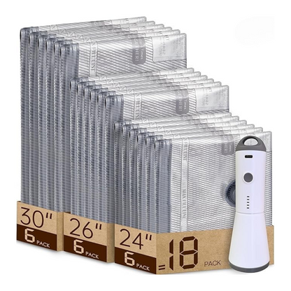 Bolsas de almacenamiento al vacío para viajes®