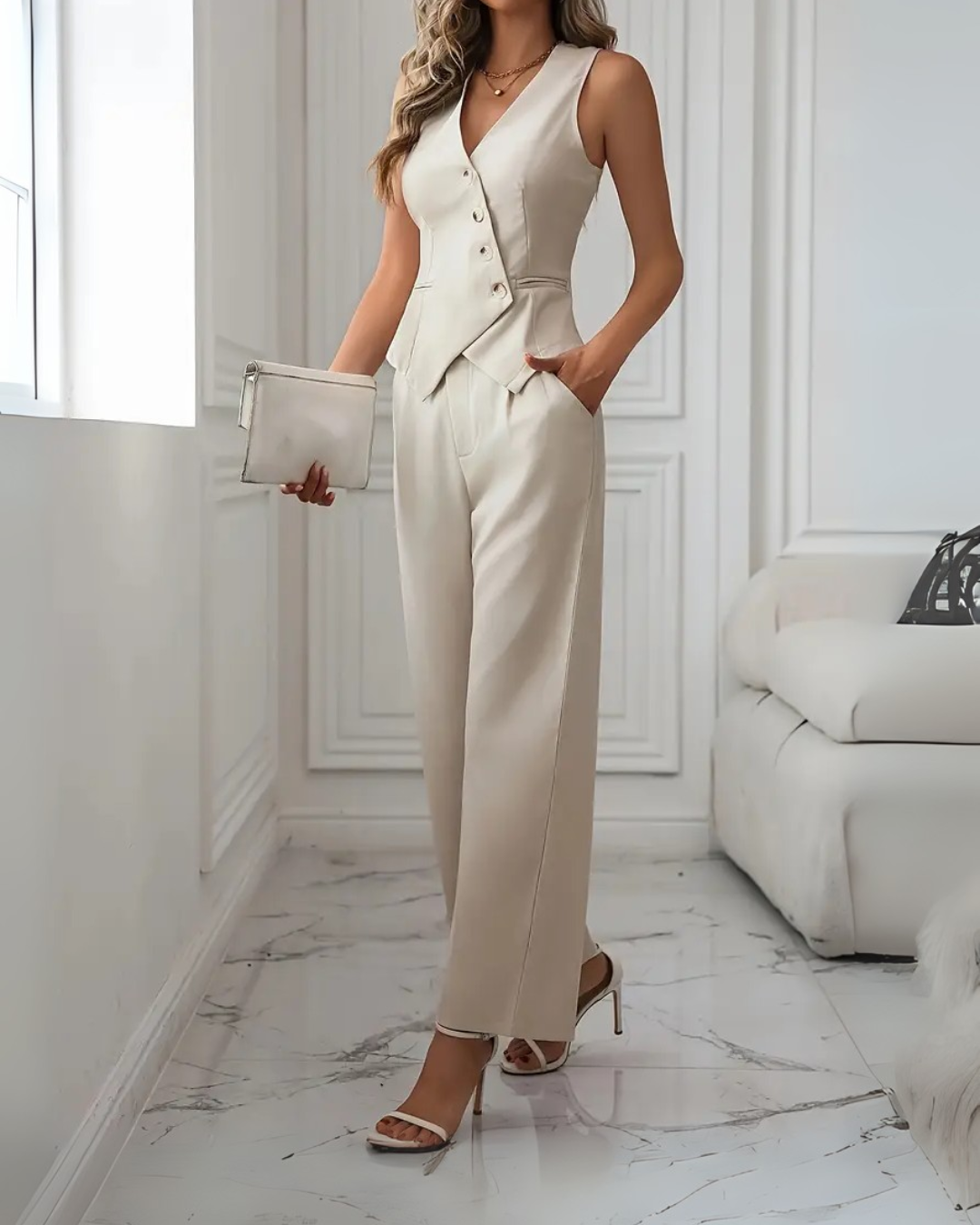 Conjunto Elegante de Dos Piezas para Mujer®