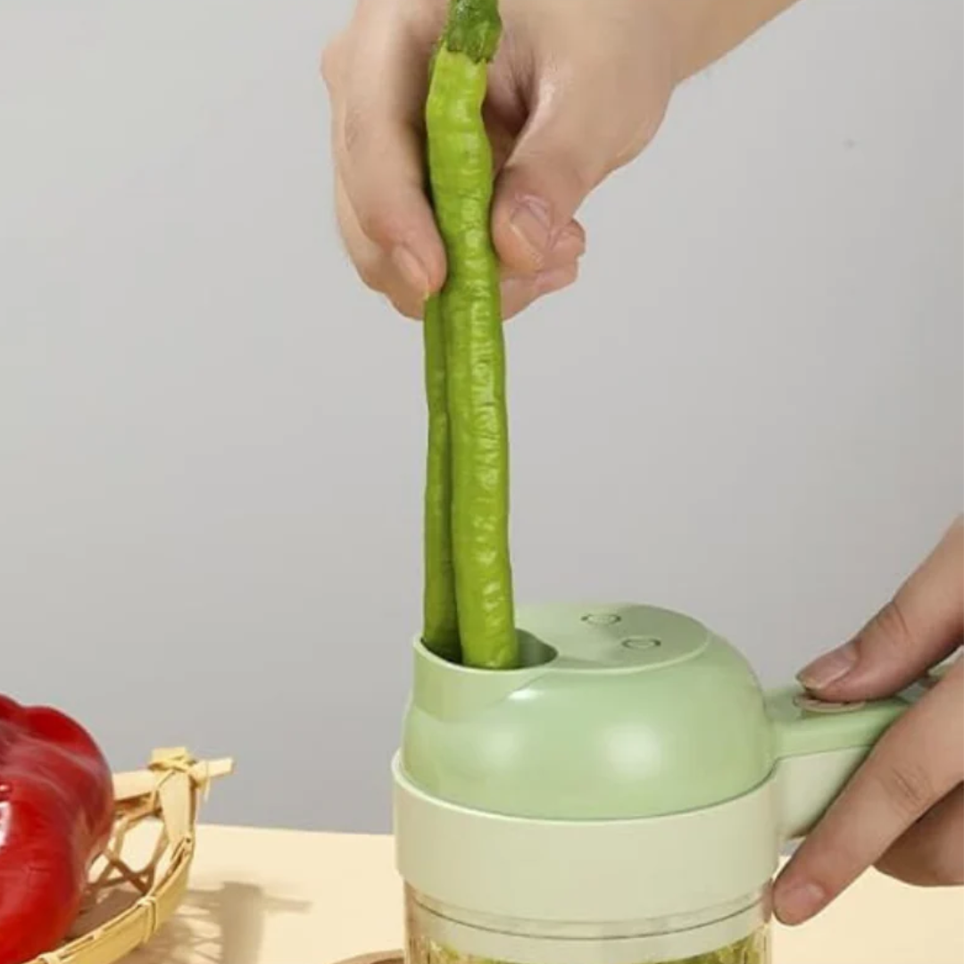 Picadora/Trituradora de Cocina Eléctrica Multifunción Recargable USB