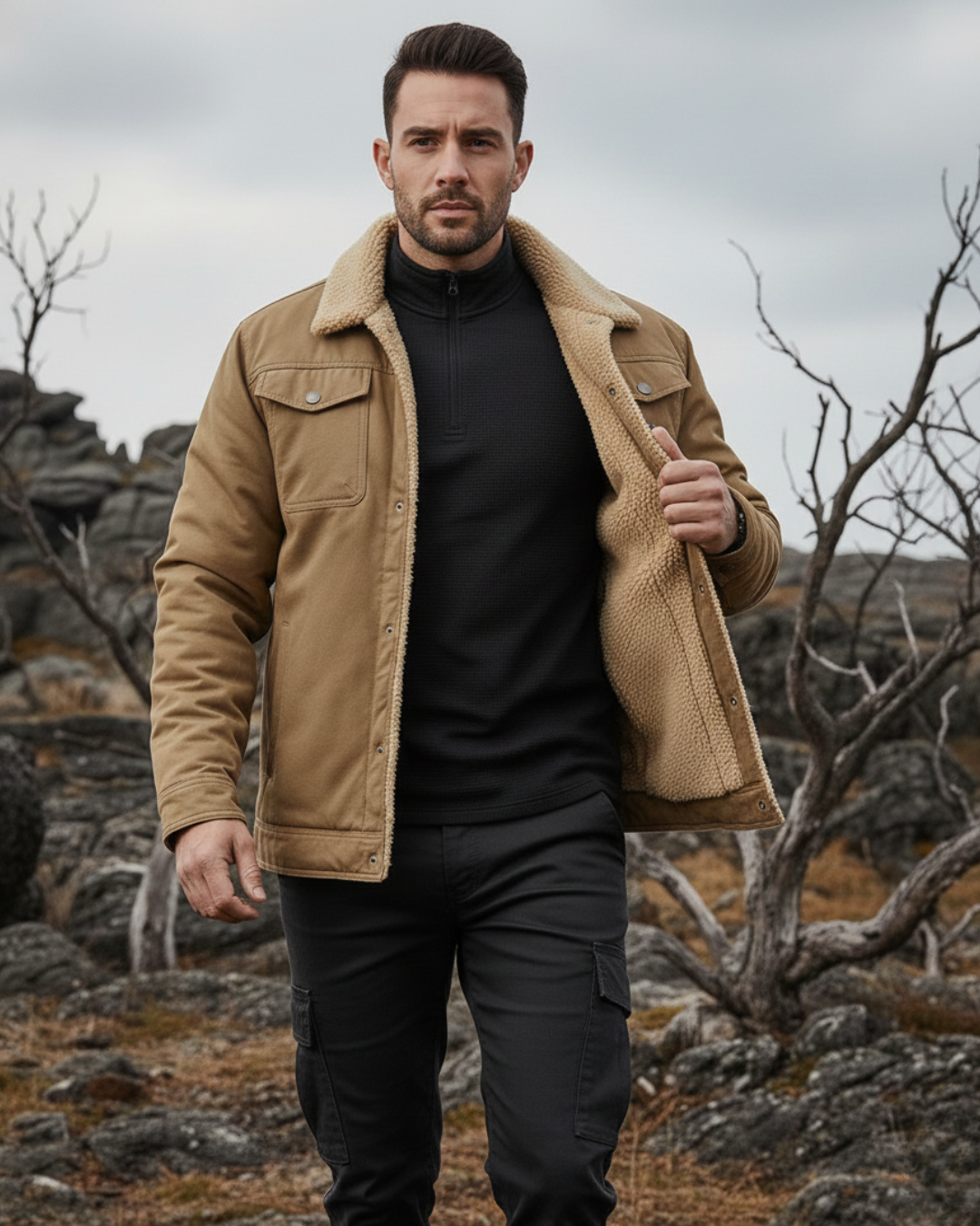 Chaqueta acolchada de invierno para hombre®