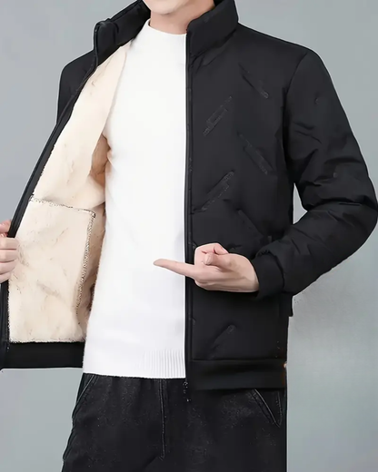 Conjunto Casual de 2 Piezas con Forro Polar para Hombre