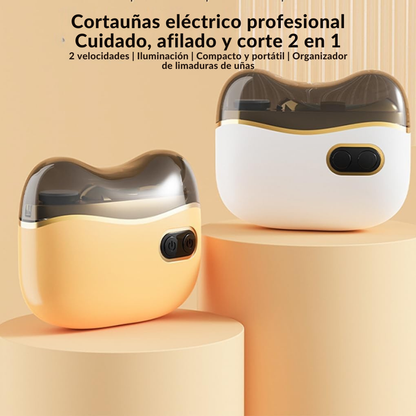 Lima eléctrica de uñas con limado suave 360°