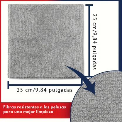 Paños de microfibra multiusos