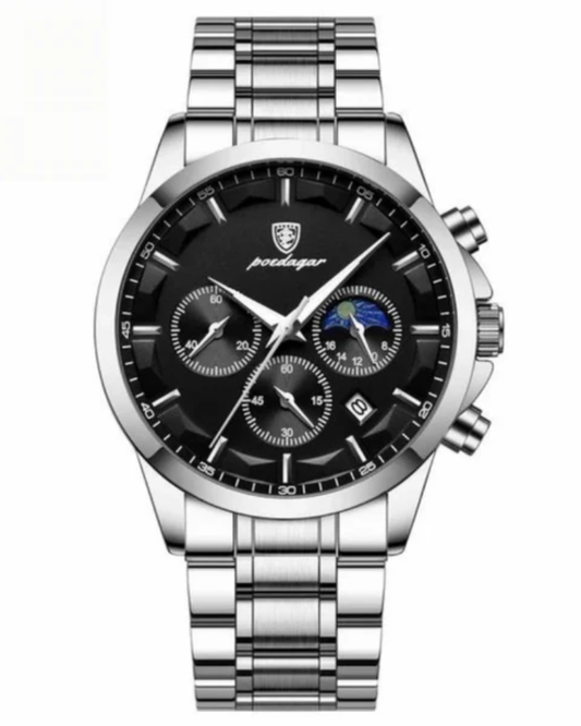 Reloj Náutico de Lujo en Acero Para Hombre