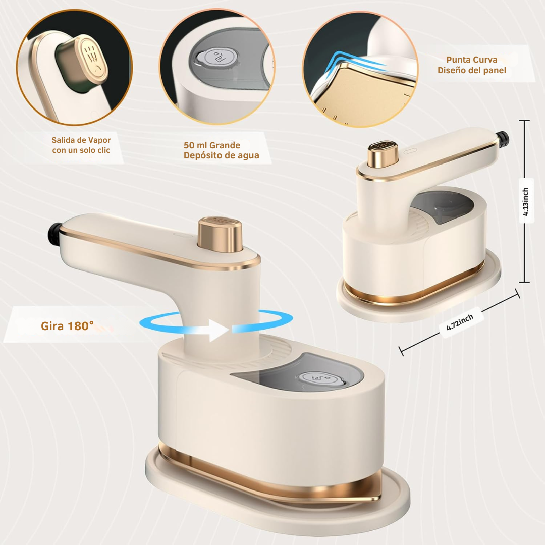Plancha de Vapor Portátil®