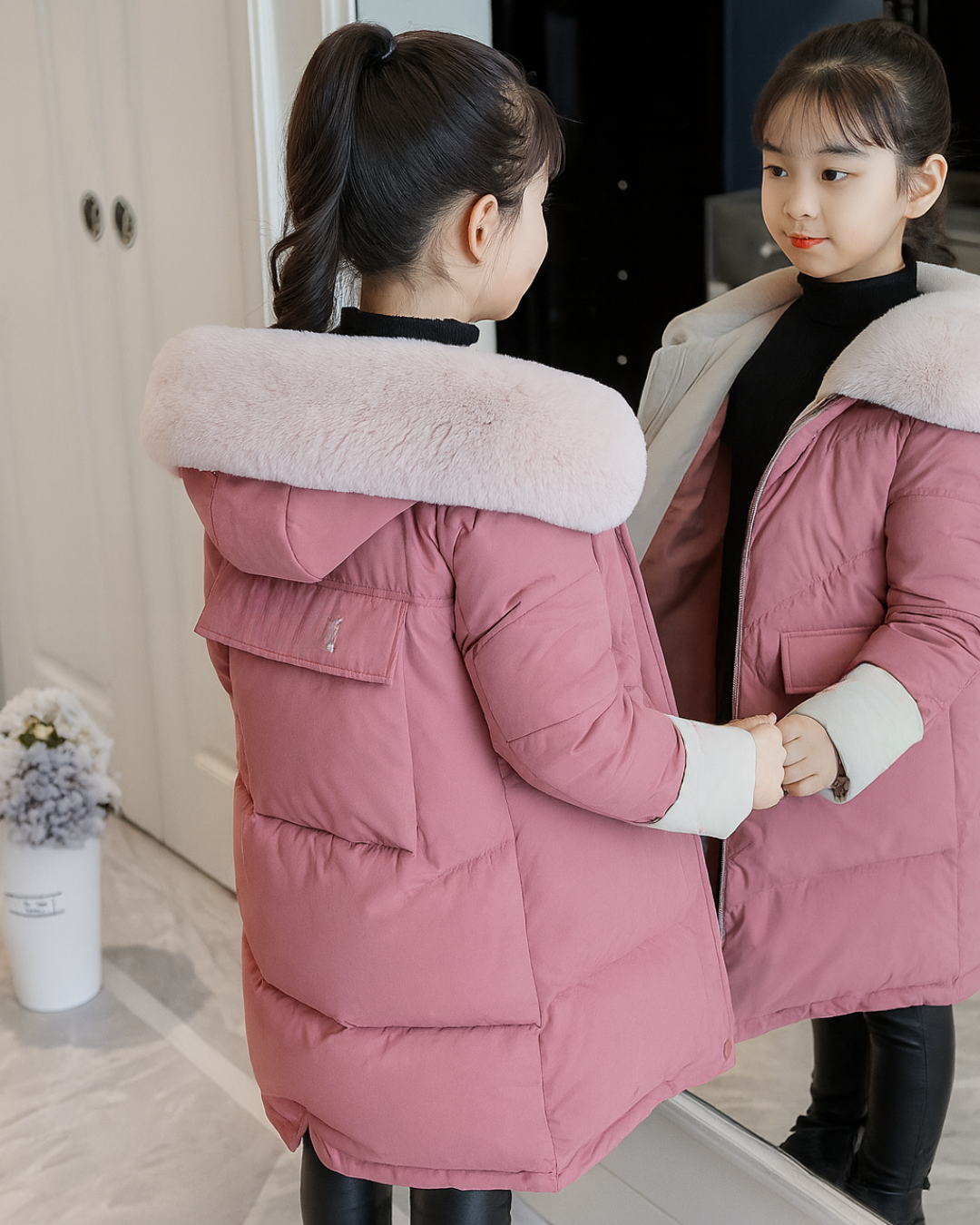 Abrigo Elegante para Niñas