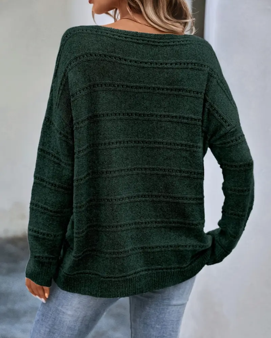 Suéter Holgado de Punto para Mujer