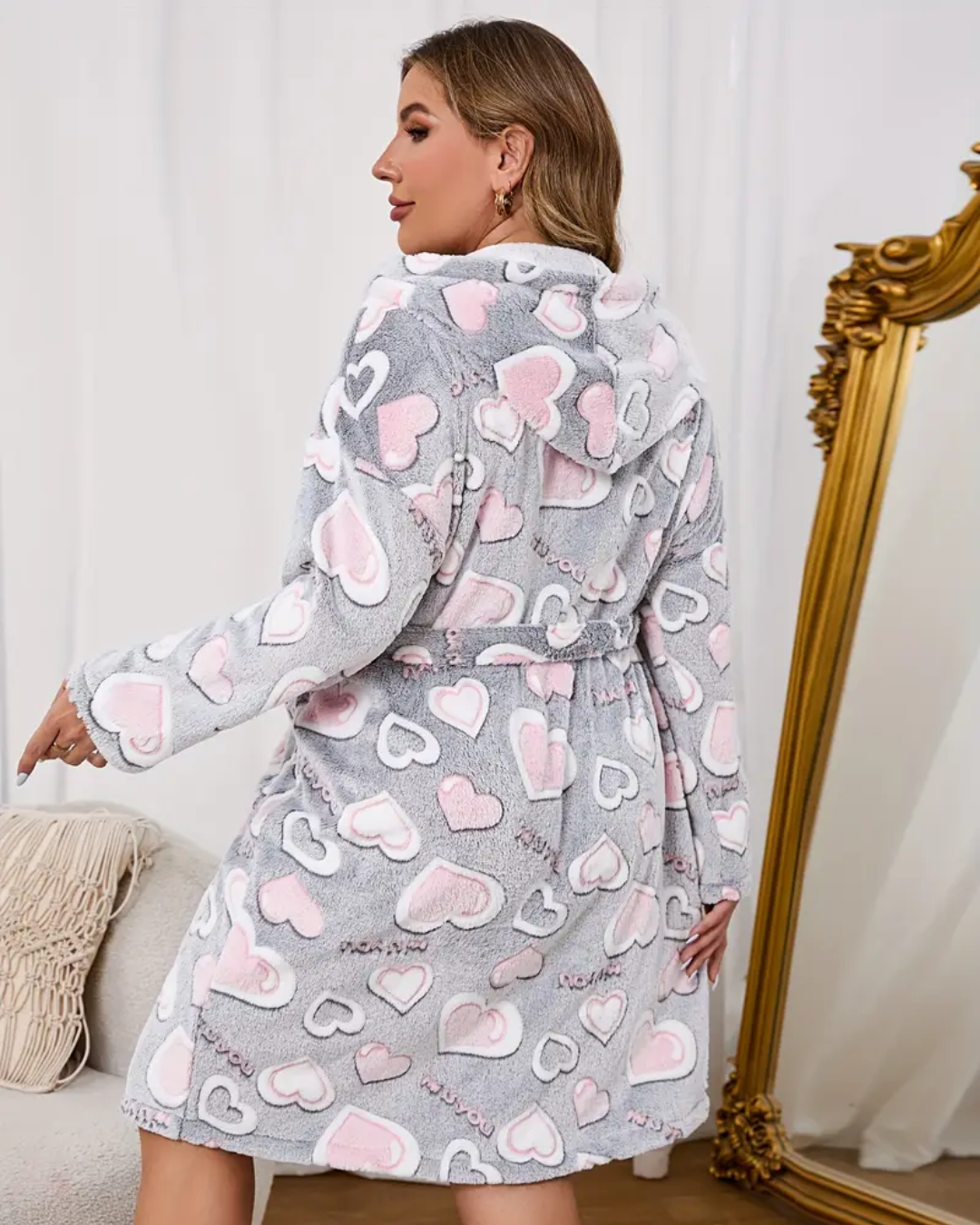 Camisón con Estampado de Corazón para Mujer®