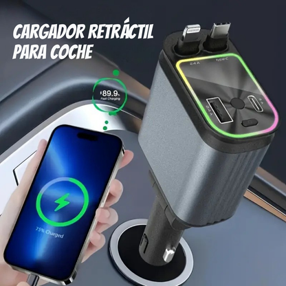 Cargador de coche retráctil®