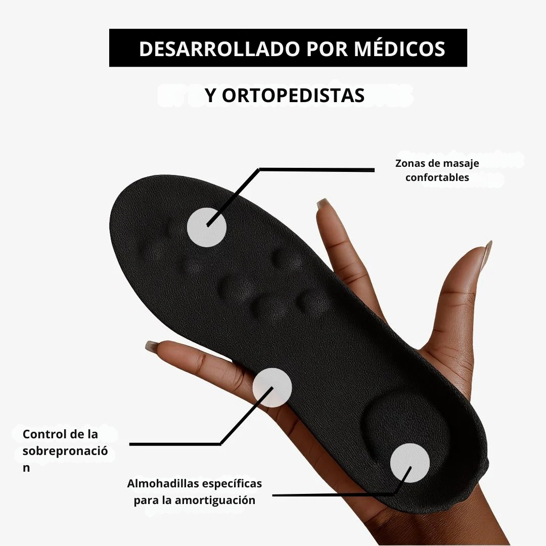 Plantillas ortopédicas alivio y comodidad para tus pies (OFERTA 2X1)