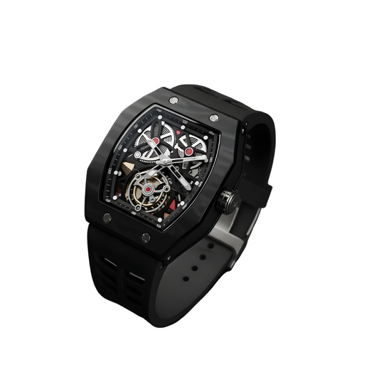 Reloj de Lujo Con Fibra de Carbono Forjada Para Hombre