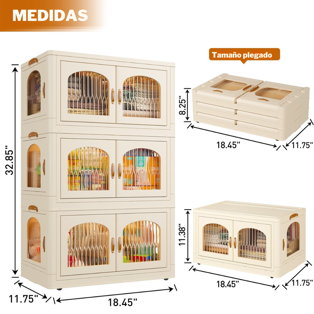 Set Contenedores para el Almacenamiento de tu Hogar®