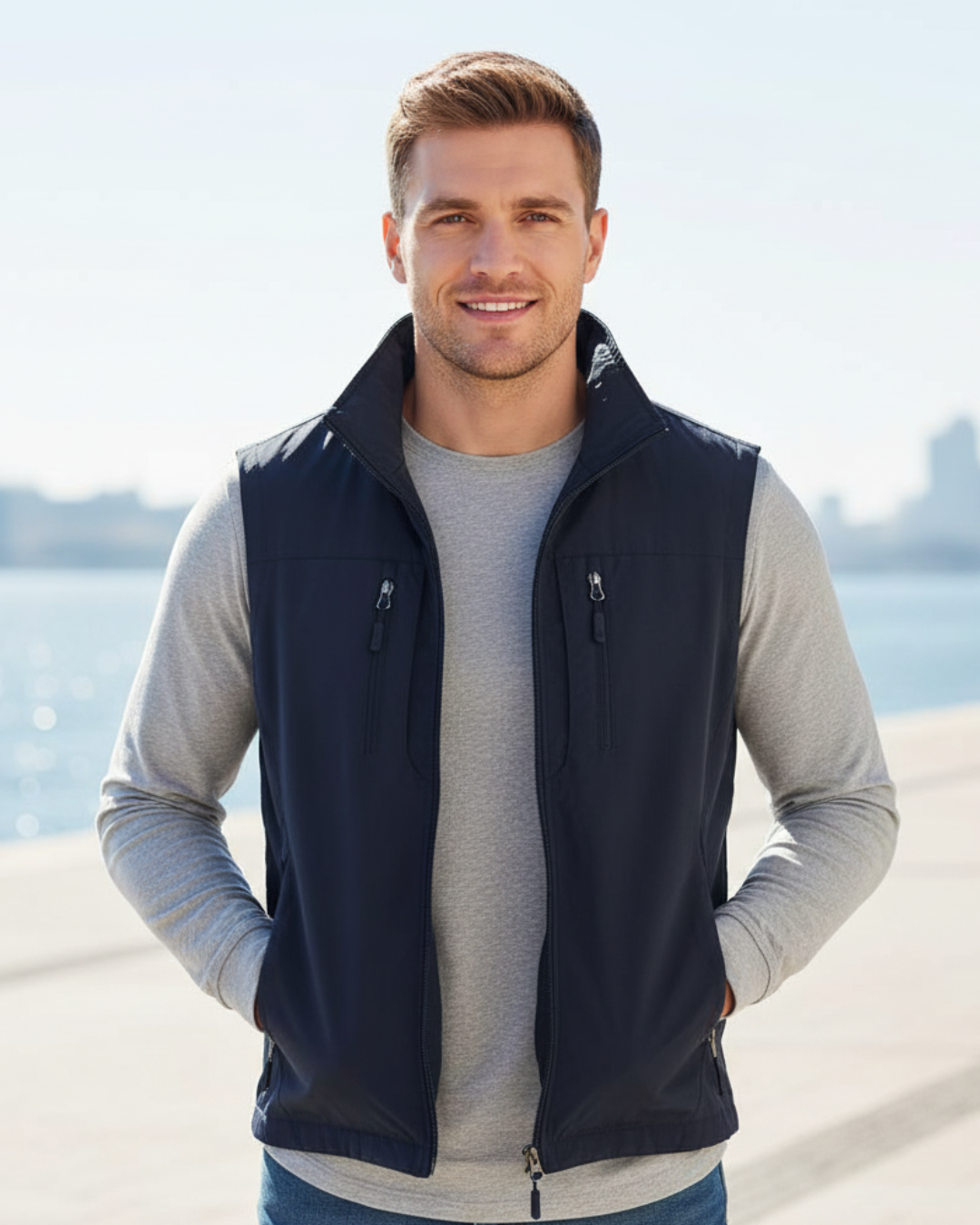 Chaleco deportivo funcional para hombres