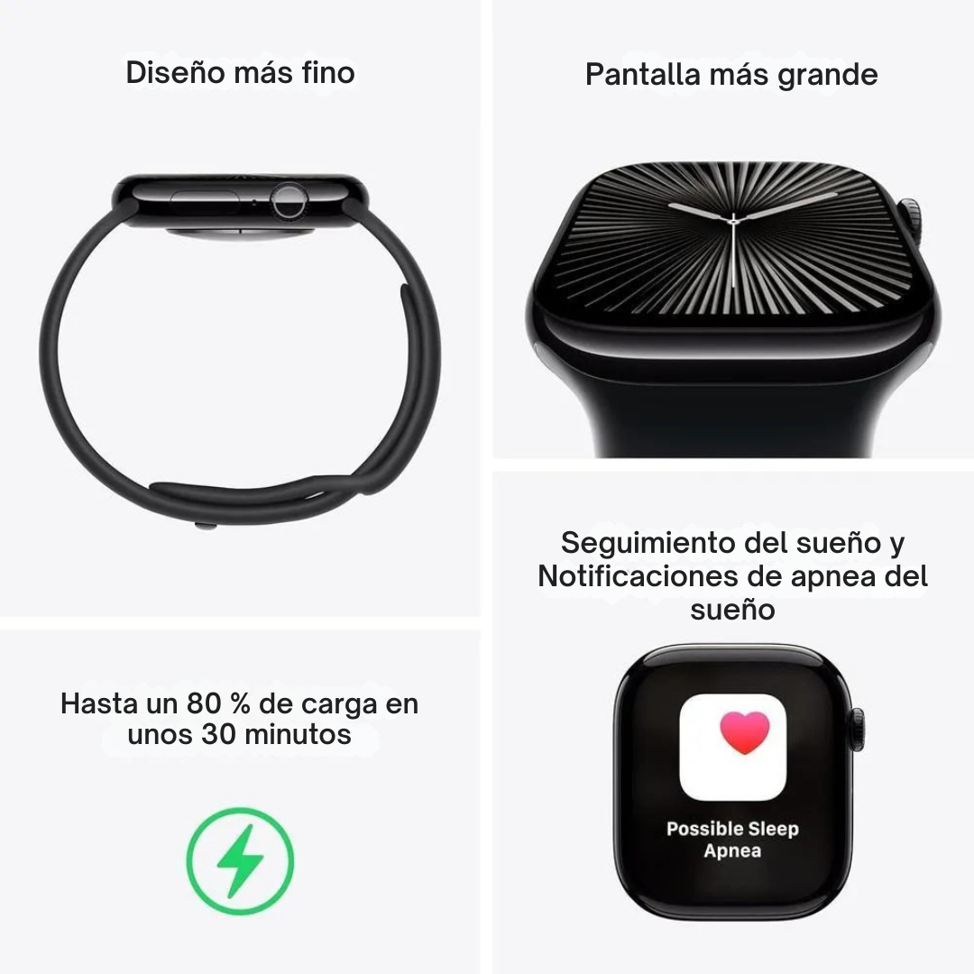 Smart watch serie 10, rendimiento y elegancia
