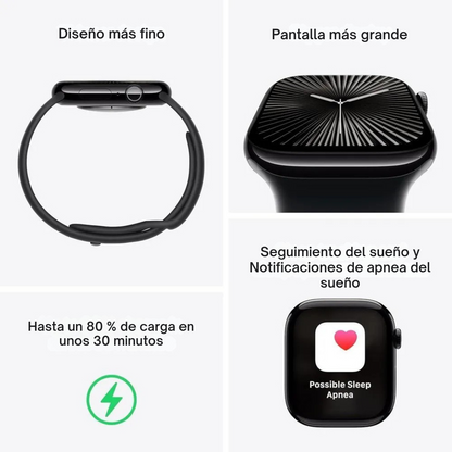 Smart watch serie 10, rendimiento y elegancia