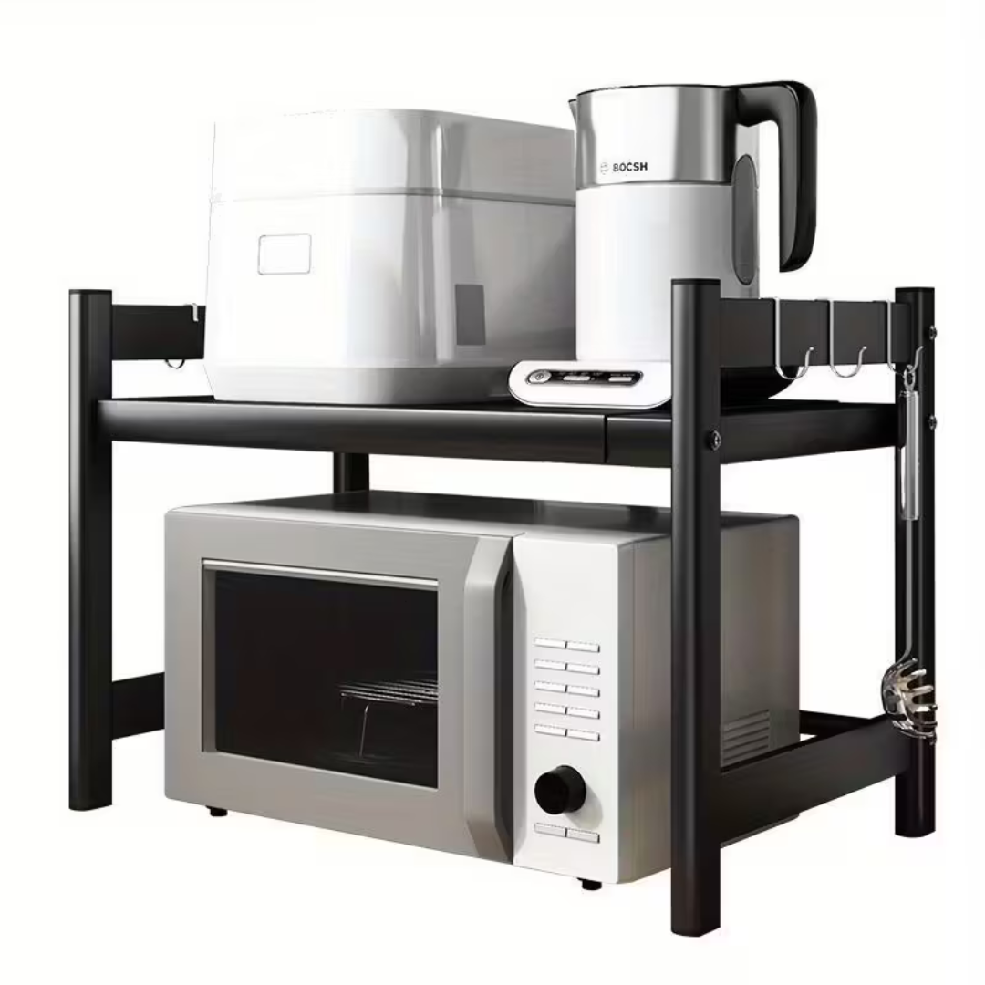 Estantería de Almacenamiento de Cocina Expandible de 2 Niveles