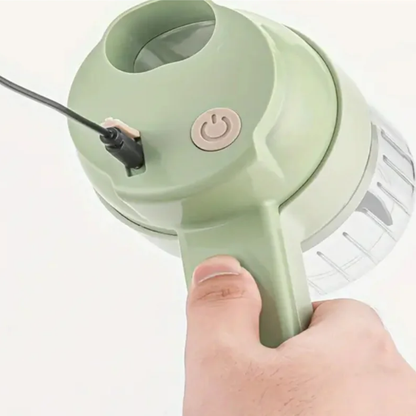 Picadora/Trituradora de Cocina Eléctrica Multifunción Recargable USB