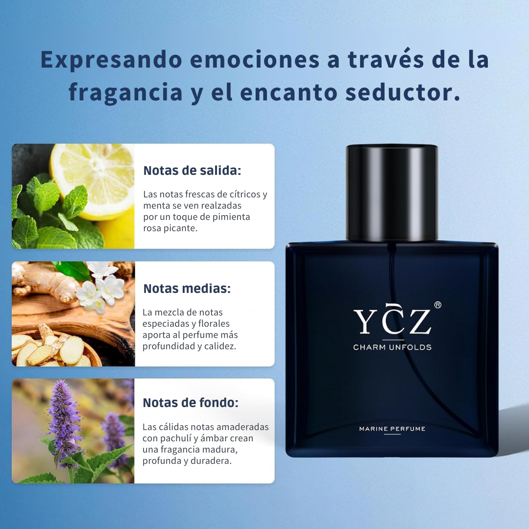 Fragancia para Hombre de Aroma Refrescante y Masculino para Cualquier Ocasión - 50 ml