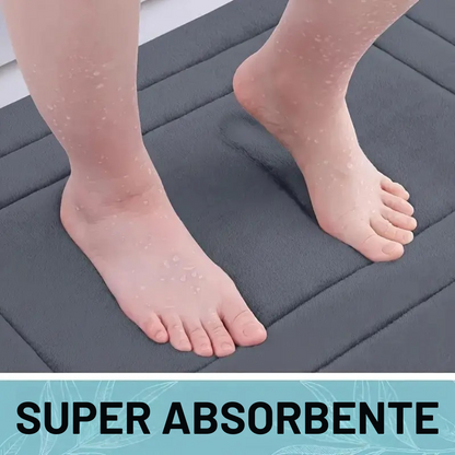 Alfombra de baño vintage absorbente y antideslizante