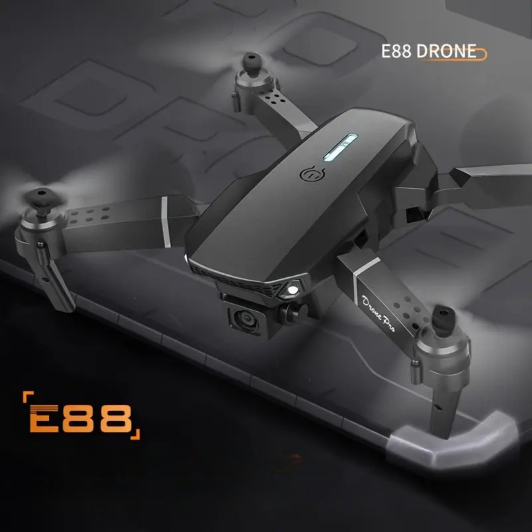 E88 PRO Dron con cámara HD doble y retorno automático de un toque
