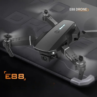 E88 PRO Dron con cámara HD doble y retorno automático de un toque