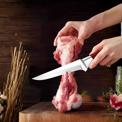 Cuchillo de Chef Premium en Acero de Alto Carbono Forjado con Precisión