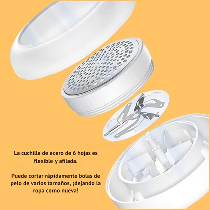 Removedor Eléctrico Recargable de Pelusas®
