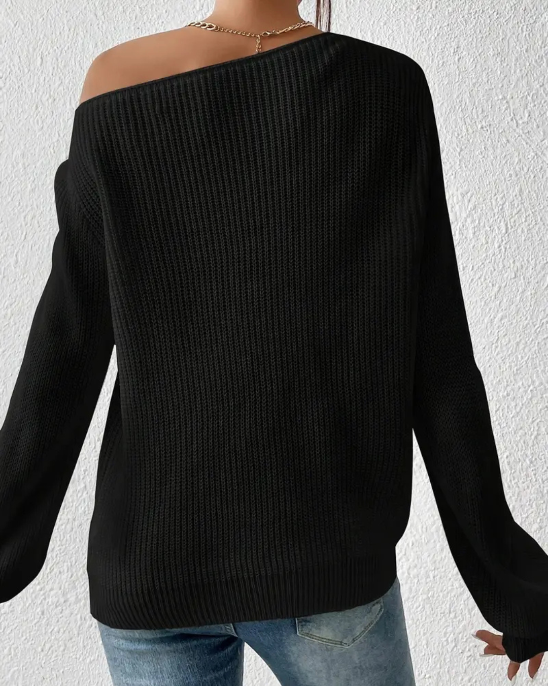 Suéter elegante de punto para mujer